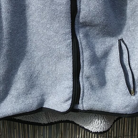 Reebok Fleece Faux Sherpa-Lined Hooded Jacket - S - Picture 5 of 15